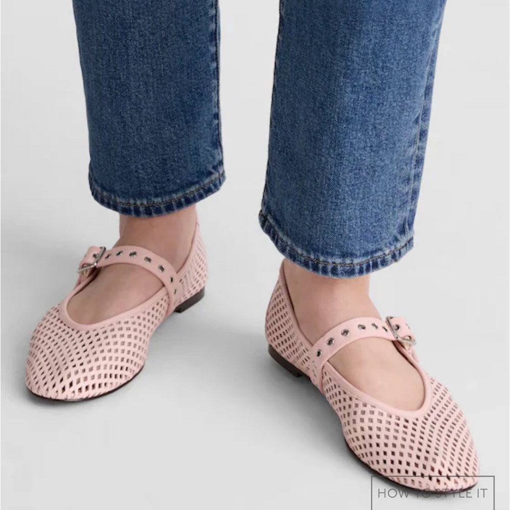 NEW Madewell The Remy Mary Jane Flat - Picture 2 of 6